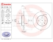 Brzdový kotouč BREMBO 08.5149.14