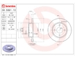 Brzdový kotouč BREMBO 08.5691.10