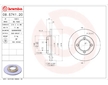 Brzdový kotouč BREMBO 08.5741.20