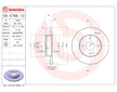 Brzdový kotouč BREMBO 08.5796.10