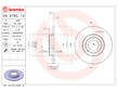 Brzdový kotouč BREMBO 08.6785.10