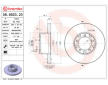 Brzdový kotouč BREMBO 08.6923.20