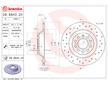 Brzdový kotouč BREMBO 08.8843.2X