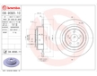 Brzdový kotouč BREMBO 08.9093.11