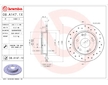 Brzdový kotouč BREMBO 08.A147.1X