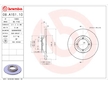 Brzdový kotouč BREMBO 08.A151.10