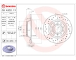 Brzdový kotouč BREMBO 08.A202.1X