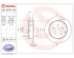 Brzdový kotouč BREMBO 08.A273.21