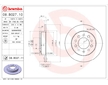 Brzdový kotouč BREMBO 08.B027.10