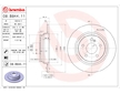 Brzdový kotouč BREMBO 08.B844.11