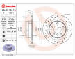 Brzdový kotouč BREMBO 08.C115.1X