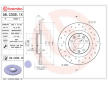 Brzdový kotouč BREMBO 08.C309.1X