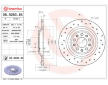 Brzdový kotúč BREMBO 08.N283.8X