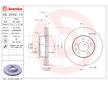 Brzdový kotouč BREMBO 09.3442.10