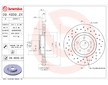 Brzdový kotúč BREMBO 09.4939.2X