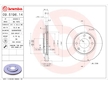 Brzdový kotouč BREMBO 09.5196.11