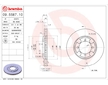 Brzdový kotouč BREMBO 09.5587.10