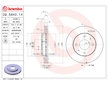 Brzdový kotúč BREMBO 09.5640.14