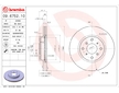 Brzdový kotouč BREMBO 09.6752.10