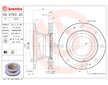 Brzdový kotouč BREMBO 09.6763.20