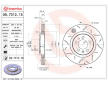 Brzdový kotúč BREMBO 09.7012.1S