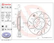 Brzdový kotouč BREMBO 09.7142.3S