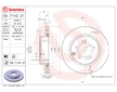 Brzdový kotouč BREMBO 09.7143.31