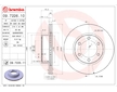 Brzdový kotouč BREMBO 09.7226.10