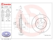 Brzdový kotouč BREMBO 09.7777.10