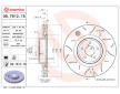 Brzdový kotouč BREMBO 09.7812.1S