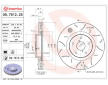 Brzdový kotouč BREMBO 09.7812.2S