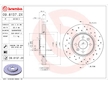 Brzdový kotouč BREMBO 09.8137.2X