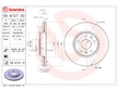 Brzdový kotouč BREMBO 09.8137.31