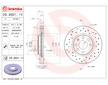 Brzdový kotouč BREMBO 09.8601.1X