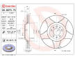 Brzdový kotouč BREMBO 09.8670.75