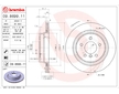 Brzdový kotouč BREMBO 09.8699.11