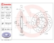 Brzdový kotouč BREMBO 09.8760.1X