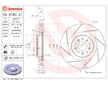 Brzdový kotouč BREMBO 09.8780.21