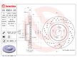 Brzdový kotouč BREMBO 09.8904.21