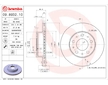 Brzdový kotouč BREMBO 09.8932.10