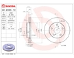 Brzdový kotouč BREMBO 09.9085.10