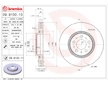 Brzdový kotouč BREMBO 09.9130.10