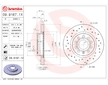 Brzdový kotouč BREMBO 09.9167.1X