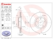 Brzdový kotouč BREMBO 09.9468.21