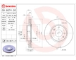 Brzdový kotouč BREMBO 09.9574.21