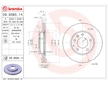 Brzdový kotouč BREMBO 09.9585.14