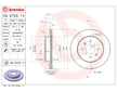 Brzdový kotouč BREMBO 09.9728.11