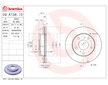 Brzdový kotouč BREMBO 09.A136.10