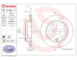 Brzdový kotouč BREMBO 09.A198.11