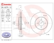 Brzdový kotouč BREMBO 09.A275.10